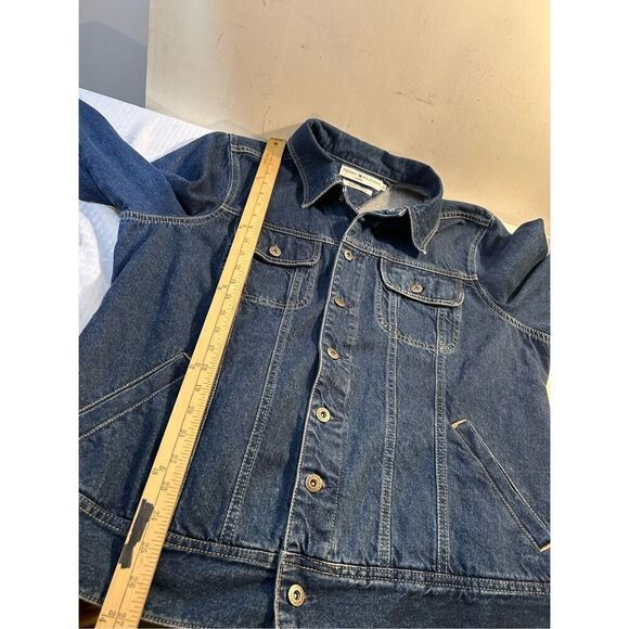 TH Tommy Hilfiger Woman denim Jean Jacket 1x plus rn#66476 - Picture 8 of 8
